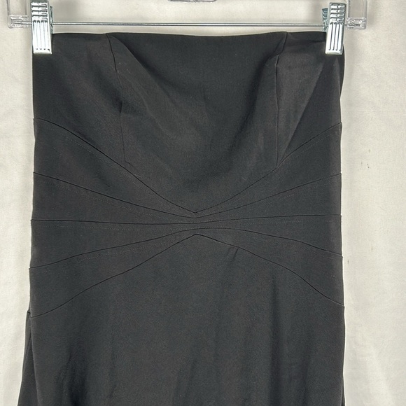 White House Black Market Strapless Little Black Dress -Size 4 - Picture 2 of 8